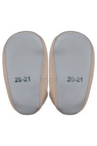 Kız Çocuk Pembe Kahve Düz Çarık Çorap