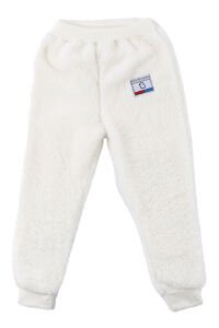 Unisex Ekru Welsoft Peluş Tek Alt