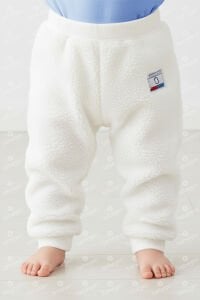 Unisex Ekru Welsoft Peluş Tek Alt