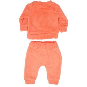 Kız Bebek Somon Uğur Böcekli Welsoft 2'li Peluş Takım