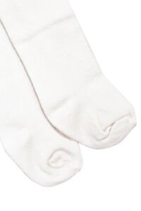 Unisex Ekru Külotlu Çorap