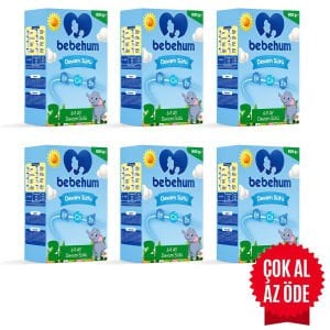 Bebehum 2 No Bebek Sütü 0-6 Ay 800 gr x 6 Adet