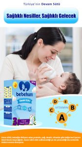 Bebehum 3 No Bebek Sütü 0-6 Ay 800 gr x 6 Adet