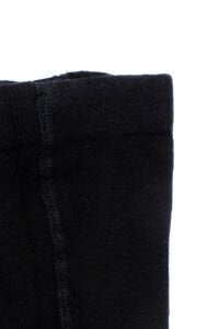 Unisex Siyah Külotlu Çorap