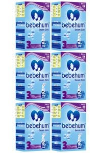 Bebehum 3 No Devam Sütü 9-12 Ay 800 gr x 6 Adet