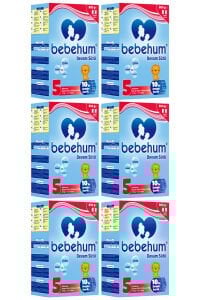Bebehum 5 No Devam Sütü 2+ Yaş 800 gr x 6 Adet