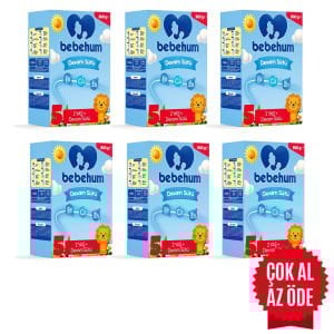 Bebehum 5 No Bebek Sütü 0-6 Ay 800 gr x 6 Adet