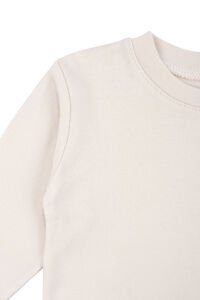 Erkek Bebek Bej Çizgili Cepli Salopetli Badili Tulum