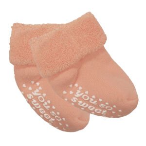 Unisex Somon Kıvrık Sweet Kaydırmaz Taban Havlu Çorap