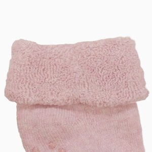 Unisex Pudra Kıvrık Sweet Kaydırmaz Taban Havlu Çorap