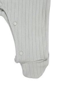 Kız Bebek Ekru Yeşil Fistolu Fiyonklu Bandanalı Patikli Tulum