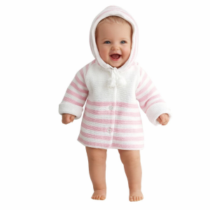 Triko Pembe Bebek Hırka