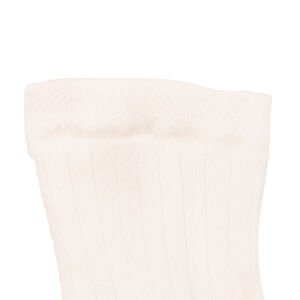 Unisex Ekru Love Kaydırmaz Taban Polar Çorap