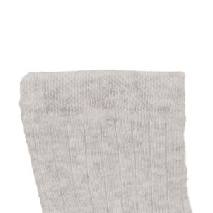 Unisex Gri Love Kaydırmaz Taban Polar Çorap